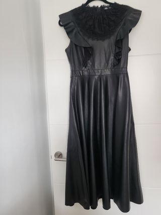 Vestido Zara negro elegante