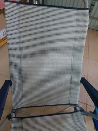 3 Sillas Plegables Playa - Beige