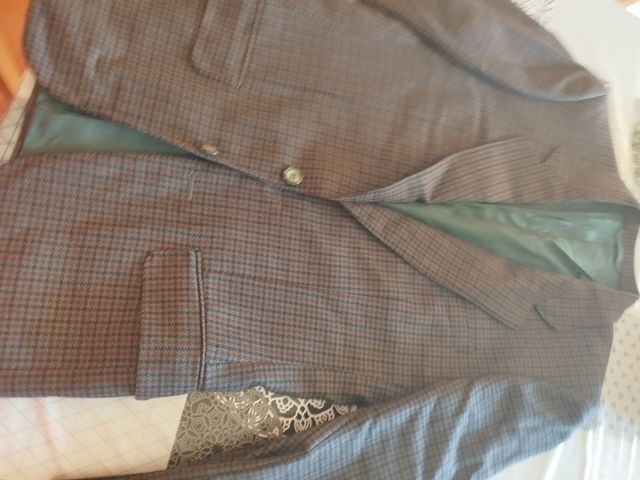 2 Americana Gris y Marrón