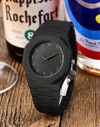 Reloj de lujo negro
