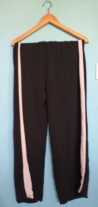 Conjunto pantalón 3 piezas beige-negro XL