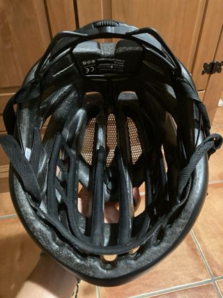 Casco bici Abus Airbreaker negro M.