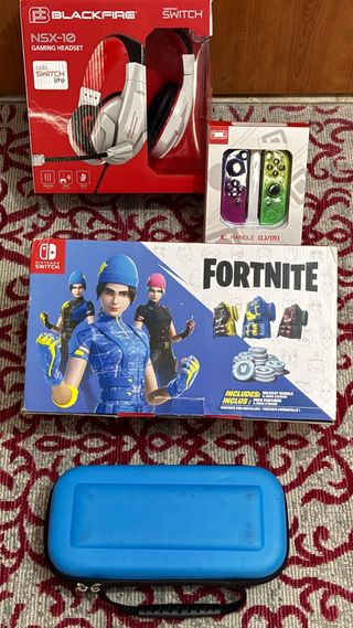 Nintendo Switch Fortnite - Azul/Amarillo