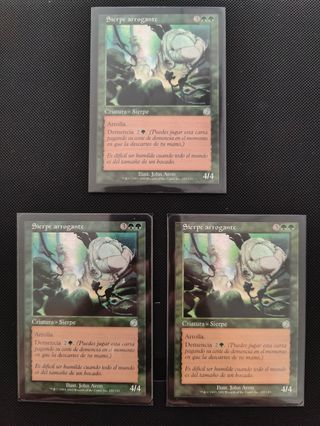 Sierpe Arrogante. Magic. Mtg