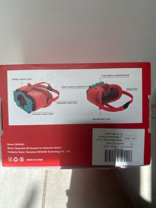 DEVASO - Gafas RV Nintendo Switch