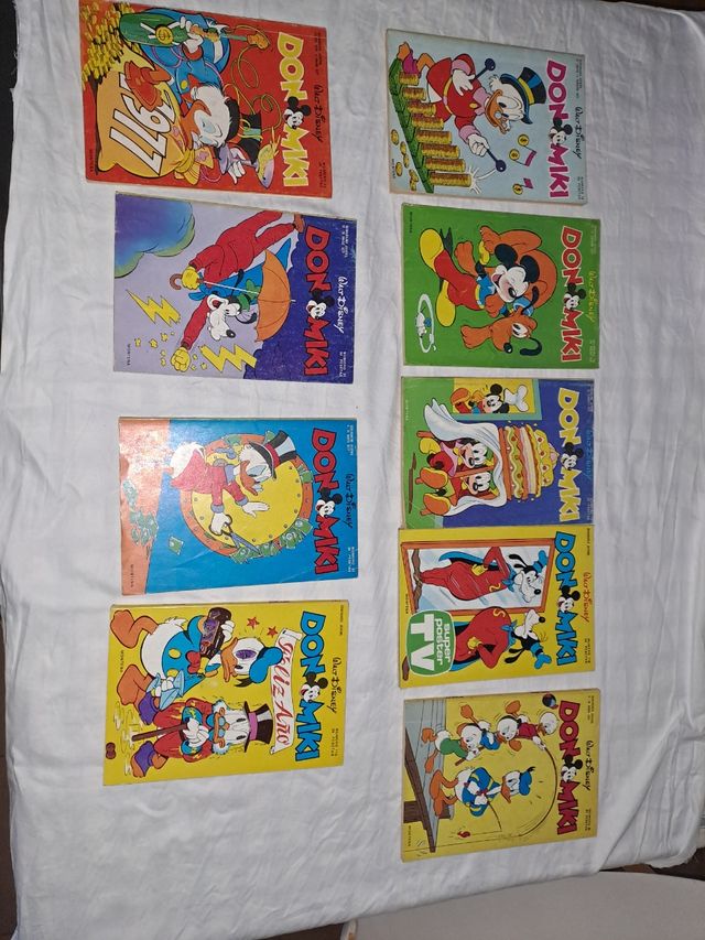 9 fumetti antichi di Don Miki