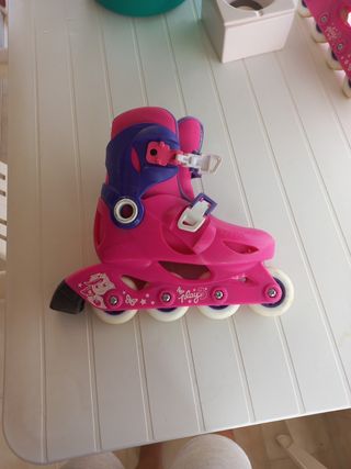 Patines Oxelo de 4 en linea niña