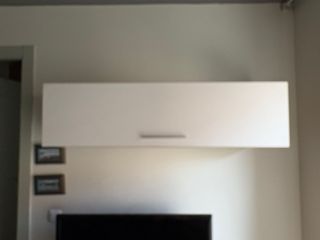 Mueble TV + Estantería blanco/marrón