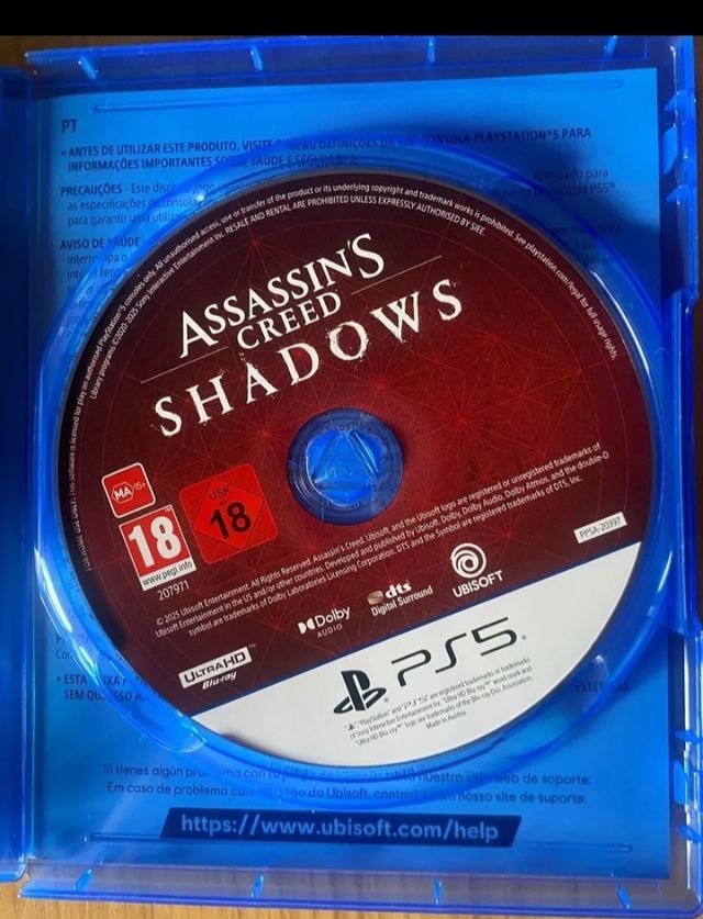 PS5 Assassin's Creed Shadows