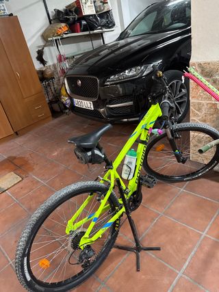 Bicicleta Rockrider ST 120 verde