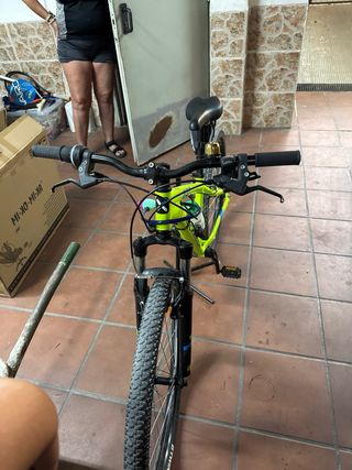 Bicicleta Rockrider ST 120 verde