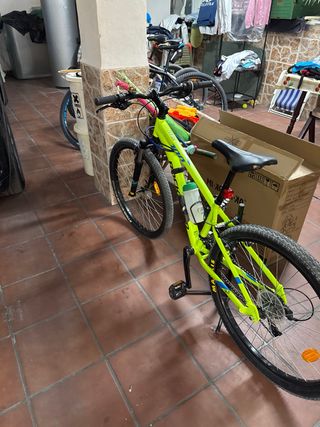 Bicicleta Rockrider ST 120 verde