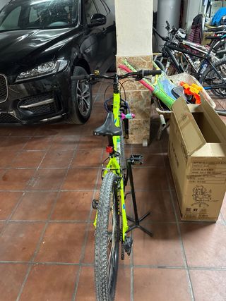 Bicicleta Rockrider ST 120 verde