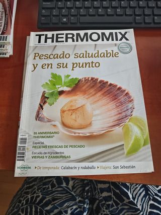 8 revistas Thermomix numeros 63 a 70