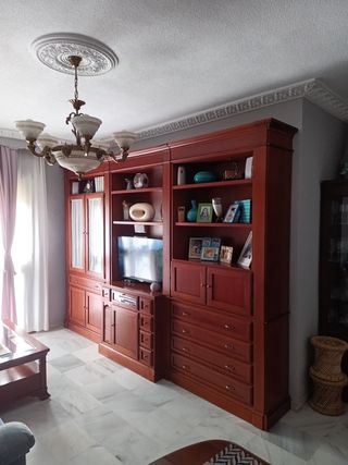 Librería Boiserie Madera - Marrón