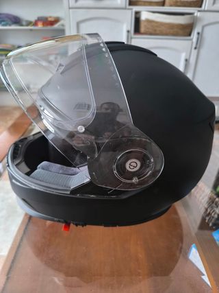 Casco moto Schuberth negro mate