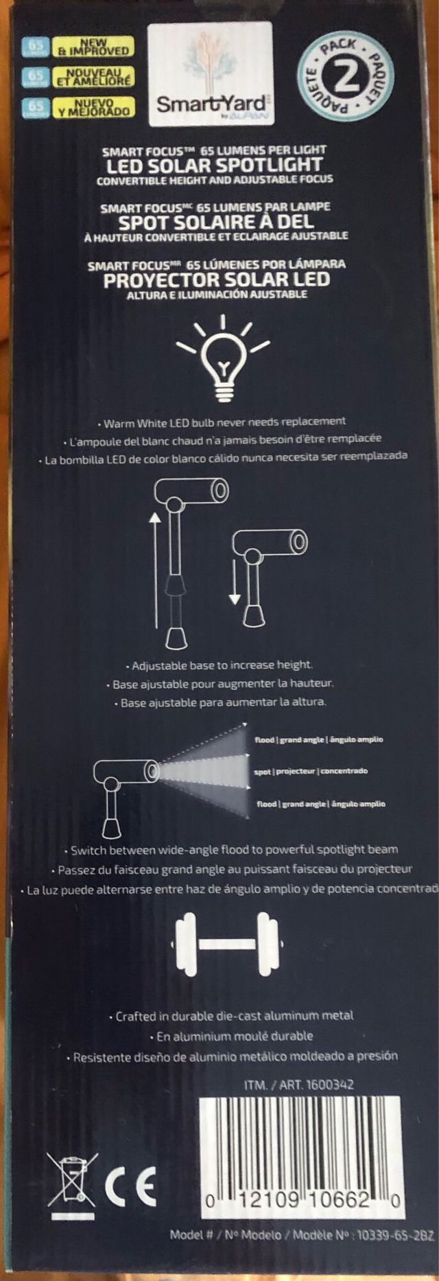 Proyector Solar LED SmartYard (2)