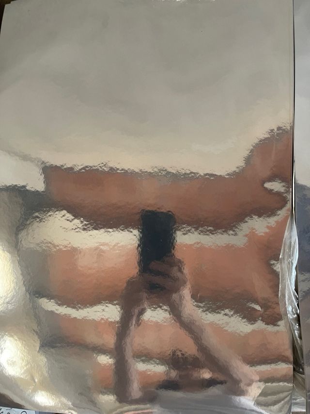 Papel metalizado plateado
