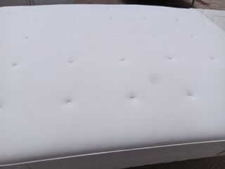 Colchón viscoelástico blanco