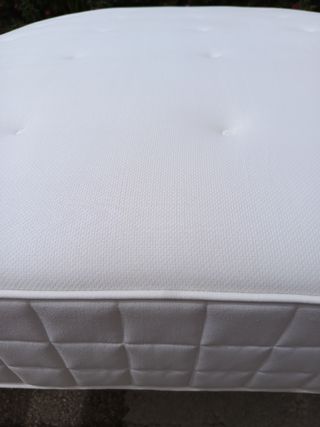 Colchón viscoelástico blanco