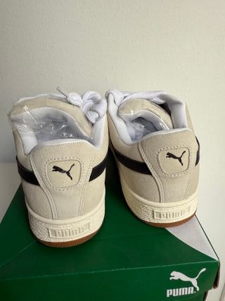 Puma Suede XL - Zapatillas beige y negras