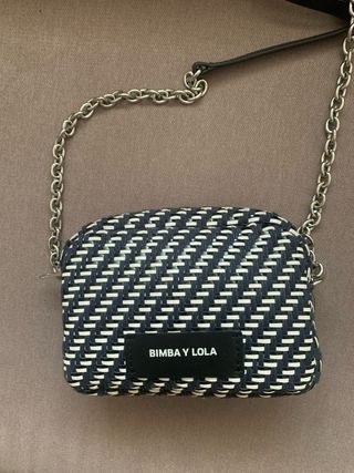 Bolso Bimba y Lola - Azul y Blanco