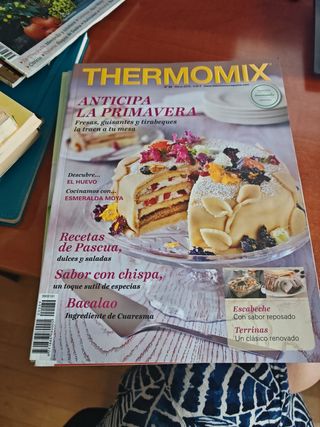 9 revistas Thermomix numeros 87 a 96