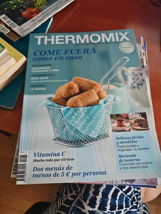 9 revistas Thermomix numeros 87 a 96