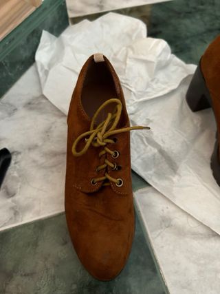 Zapatos Marrón de Ante