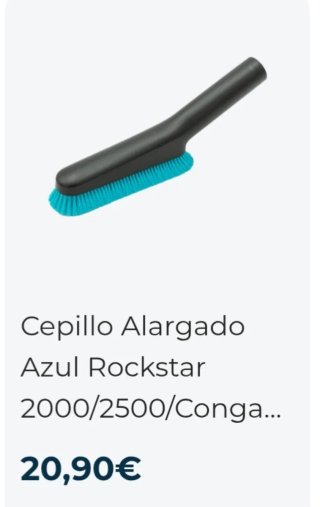 Repuestos Cecotec CONGA Rockstar Ergowet 1500
