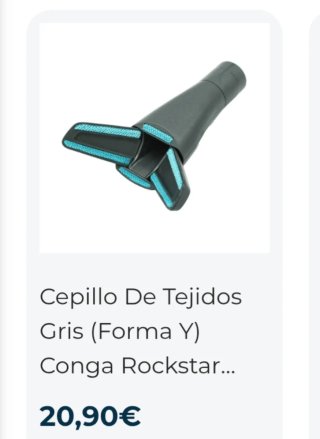 Repuestos Cecotec CONGA Rockstar Ergowet 1500