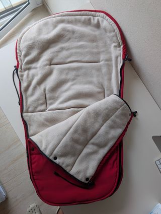 Saco bebé A. Cuna&villa Rojo