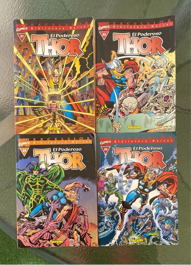 Colección COMPLETA de El poderoso THOR (1-37.