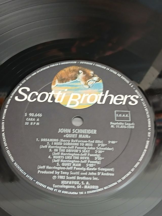 LP John Schneider - Quiet Man