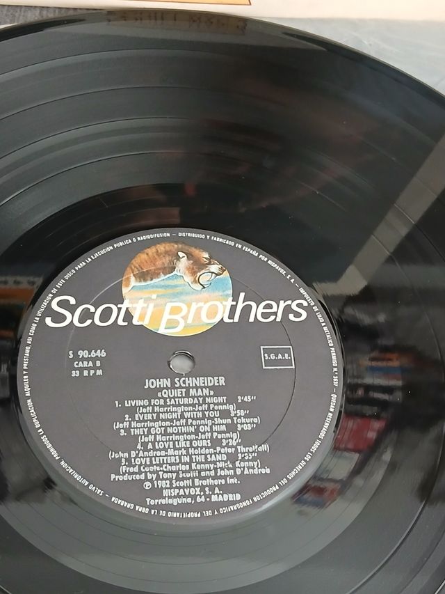 LP John Schneider - Quiet Man
