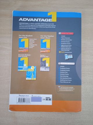 ADVANTAGE FOR BACHILLERATO 1. ST'S BOOK (2017)