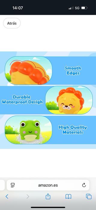 3 Luces LED animales bebé