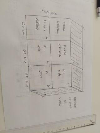 Mueble modular comedor