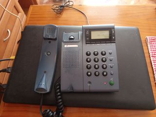 Teléfono fijo auna - Gris azulado