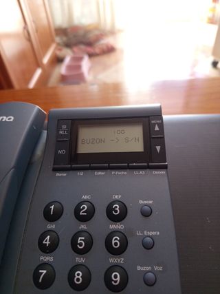 Teléfono fijo auna - Gris azulado