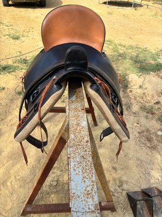 Montura vaquera fibra usada