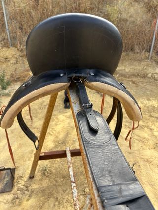 Montura vaquera fibra usada