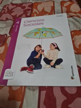 Libro Ciencias Sociales, 4 Primaria
