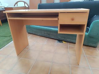 Escritorio madera beige