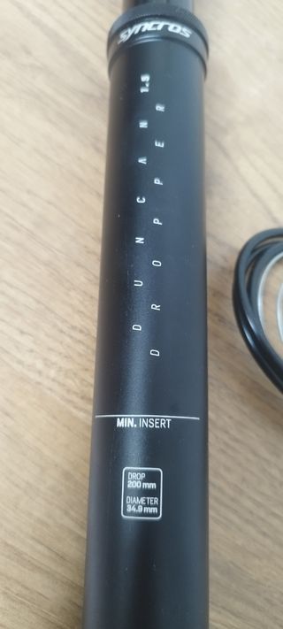 Tija telescópica 34.9mm - 200mm