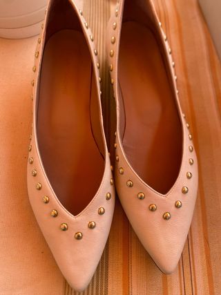 Zapatos LATOUCHE beige - tacón bajo de 3,5cm