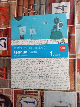 Cuaderno de lengua, Pauta. 1 Primaria, 1 Trimes...
