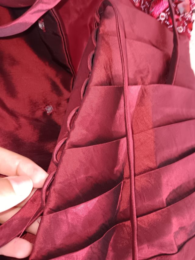 Vestito cerimonia rosso