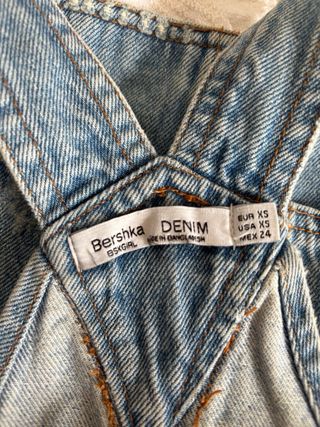 Peto Bershka denim corto XS