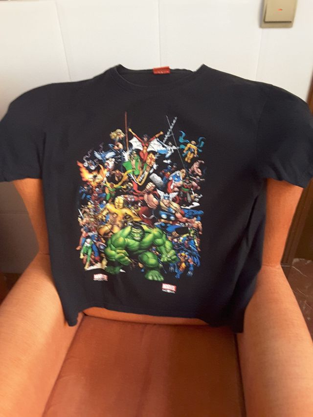 Camiseta Marvel Heroes XXL